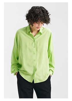 Nife Koszula w kolorze zielonym ze sklepu Limango Polska w kategorii Koszule damskie - zdjęcie 171691455