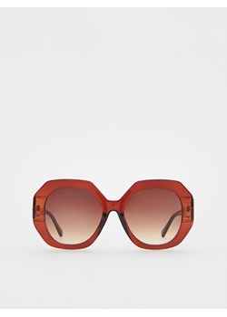 Reserved - Okulary przeciwsłoneczne - brązowy ze sklepu Reserved w kategorii Okulary przeciwsłoneczne damskie - zdjęcie 171692398