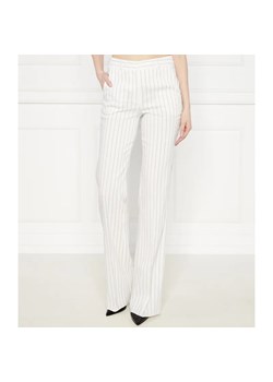 Marella Spodnie ULIVO | flare fit | z dodatkiem lnu ze sklepu Gomez Fashion Store w kategorii Spodnie damskie - zdjęcie 171696387