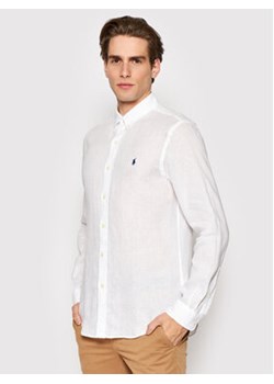 Polo Ralph Lauren Koszula 710829443002 Biały Slim Fit ze sklepu MODIVO w kategorii Koszule męskie - zdjęcie 171699508