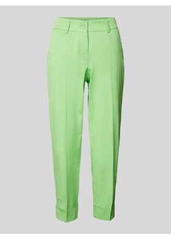 Chinosy o skróconym kroju slim fit model ‘DORA’ ze sklepu Peek&Cloppenburg  w kategorii Spodnie damskie - zdjęcie 171702645