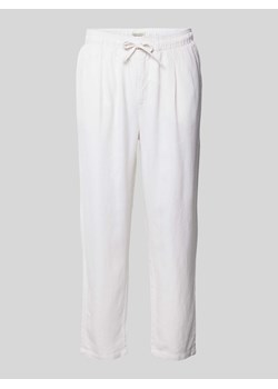Spodnie z elastycznym pasem model ‘Hakan’ ze sklepu Peek&Cloppenburg  w kategorii Spodnie męskie - zdjęcie 171702716