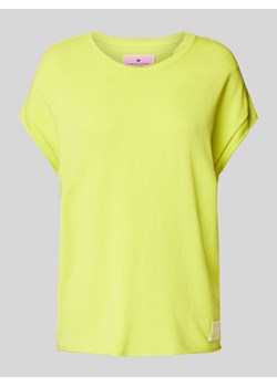 T-shirt z detalem z logo model ‘Karista’ ze sklepu Peek&Cloppenburg  w kategorii Bluzki damskie - zdjęcie 171702819
