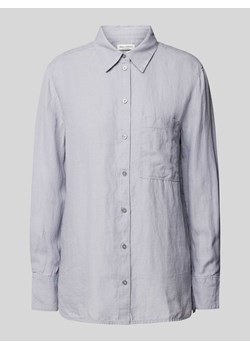 Bluzka koszulowa z kołnierzykiem ze sklepu Peek&Cloppenburg  w kategorii Koszule damskie - zdjęcie 171703107