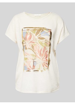 T-shirt z nadrukowanym motywem ze sklepu Peek&Cloppenburg  w kategorii Bluzki damskie - zdjęcie 171703166
