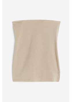H & M - Top bandeau - Brązowy ze sklepu H&M w kategorii Bluzki damskie - zdjęcie 171703676