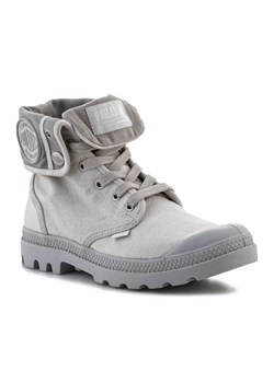 Buty Palladium Baggy 92353-095-M szare ze sklepu ButyModne.pl w kategorii Workery damskie - zdjęcie 171703736