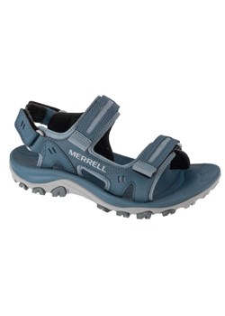 Sandały Merrell Huntington Sport Convert Sandal W J500332 niebieskie ze sklepu ButyModne.pl w kategorii Sandały damskie - zdjęcie 171703905