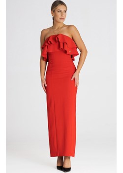 Czerwona sukienka maxi M987, Kolor czerwony, Rozmiar L, Figl ze sklepu Primodo w kategorii Sukienki - zdjęcie 171704895