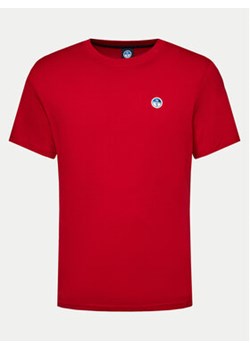 North Sails T-Shirt Bollo 692970 Czerwony Regular Fit ze sklepu MODIVO w kategorii T-shirty męskie - zdjęcie 171707029