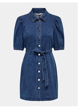ONLY Sukienka jeansowa Vibbe 15304123 Niebieski Regular Fit ze sklepu MODIVO w kategorii Sukienki - zdjęcie 171707085