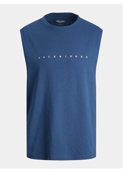 Jack&Jones Tank top Jjestar 12249131 Niebieski Oversize ze sklepu MODIVO w kategorii T-shirty męskie - zdjęcie 171707126