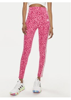 adidas Legginsy Essentials IS2151 Różowy Slim Fit ze sklepu MODIVO w kategorii Spodnie damskie - zdjęcie 171707167