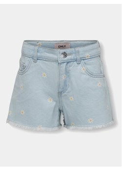 Kids ONLY Szorty jeansowe Grobyn 15302364 Niebieski Loose Fit ze sklepu MODIVO w kategorii Spodenki dziewczęce - zdjęcie 171707368