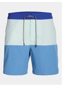 Jack&Jones Junior Szorty kąpielowe Jpstcapri 12253773 Niebieski Regular Fit ze sklepu MODIVO w kategorii Kąpielówki chłopięce - zdjęcie 171707407