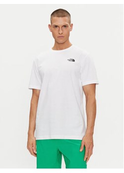 The North Face T-Shirt Redbox NF0A87NV Biały Regular Fit ze sklepu MODIVO w kategorii T-shirty męskie - zdjęcie 171707428