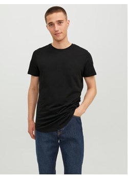 Jack&Jones T-Shirt Jjenoa 12113648 Czarny Long Line Fit ze sklepu MODIVO w kategorii T-shirty męskie - zdjęcie 171707429