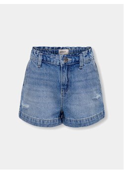 Kids ONLY Szorty jeansowe Gcomet 15312960 Niebieski Wide Leg ze sklepu MODIVO w kategorii Spodenki dziewczęce - zdjęcie 171707487