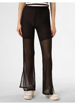 Aygill's Spodnie Kobiety Dzianina czarny jednolity ze sklepu vangraaf w kategorii Spodnie damskie - zdjęcie 171708058