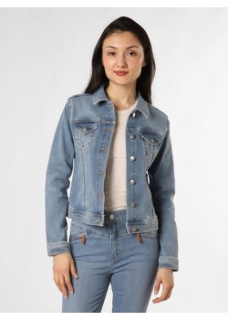 soyaconcept® Damska kurtka dżinsowa - SC-Kimberly 3 Kobiety Jeansy light stone jednolity ze sklepu vangraaf w kategorii Kurtki damskie - zdjęcie 171708065