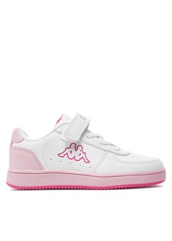 Sneakersy Kappa Logo Malone Ev Kid 36185LW White/Pink Rose A0H ze sklepu eobuwie.pl w kategorii Buty sportowe dziecięce - zdjęcie 171708426