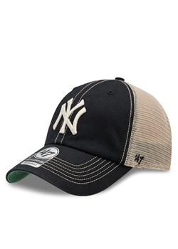 Czapka z daszkiem 47 Brand Mlb New York Yankees TRWLR17GWP Bk Black ze sklepu eobuwie.pl w kategorii Czapki z daszkiem męskie - zdjęcie 171708689