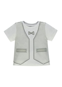 Chłopięca bluzka z krótkim rękawem szara ze sklepu 5.10.15 w kategorii T-shirty chłopięce - zdjęcie 171710097