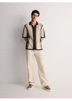Reserved - Sweter polo - wielobarwny ze sklepu Reserved w kategorii Swetry męskie - zdjęcie 171710426
