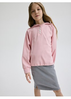 Reserved - Bluza z kapturem - różowy ze sklepu Reserved w kategorii Bluzy dziewczęce - zdjęcie 171710477