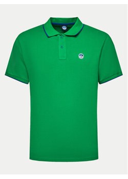 North Sails Polo 692452 Zielony Regular Fit ze sklepu MODIVO w kategorii T-shirty męskie - zdjęcie 171711039