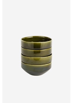 H & M - Zestaw 4 Ceramicznych Misek - Zielony ze sklepu H&M w kategorii Miski - zdjęcie 171713098
