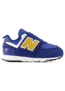 Buty New Balance buty dla niemowlaka Jr NW574HBG niebieskie ze sklepu ButyModne.pl w kategorii Buty sportowe dziecięce - zdjęcie 171713176