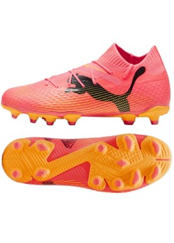 Buty piłkarskie Puma Future 7 Pro FG/AG 107728-03 różowe ze sklepu ButyModne.pl w kategorii Buty sportowe dziecięce - zdjęcie 171713195