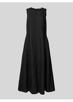 Sukienka lniana z okrągłym dekoltem ze sklepu Peek&Cloppenburg  w kategorii Sukienki - zdjęcie 171714925