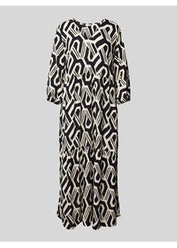 Sukienka midi z wiskozy z efektem stopniowania ze sklepu Peek&Cloppenburg  w kategorii Sukienki - zdjęcie 171714937