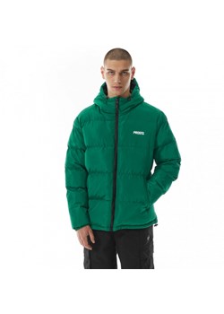 Męska kurtka puchowa pikowana Prosto Winter Adament - zielona ze sklepu Sportstylestory.com w kategorii Kurtki męskie - zdjęcie 171715237