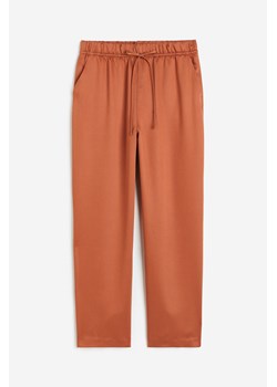 H & M - Spodnie z domieszką lyocellu - Pomarańczowy ze sklepu H&M w kategorii Spodnie damskie - zdjęcie 171715846