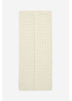 H & M - Puszysty chodnik wełniany - Beżowy ze sklepu H&M w kategorii Dywany - zdjęcie 171715847