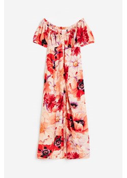 H & M - MAMA Sukienka z odkrytymi ramionami - Pomarańczowy ze sklepu H&M w kategorii Sukienki ciążowe - zdjęcie 171715866