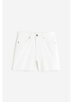 H & M - Dżinsowe szorty High - Biały ze sklepu H&M w kategorii Szorty - zdjęcie 171715936
