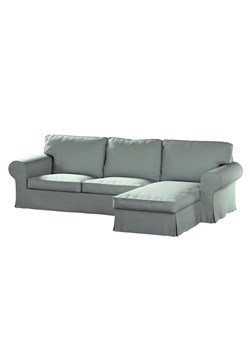 Pokrowiec na sofę Ektorp 2-osobową i leżankę ze sklepu dekoria.pl w kategorii Pokrowce na kanapy i fotele - zdjęcie 171731268