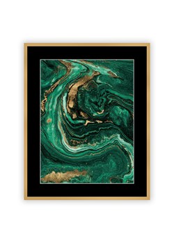 Obraz Abstract Green&Gold I 40 x 50 cm ze sklepu dekoria.pl w kategorii Obrazy - zdjęcie 171735668