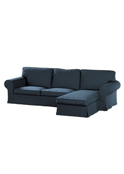 Pokrowiec na sofę Ektorp 2-osobową i leżankę ze sklepu dekoria.pl w kategorii Tekstylia - zdjęcie 171741117