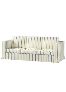 Pokrowiec na sofę Karlanda 3-osobową nierozkładaną, długi ze sklepu dekoria.pl w kategorii Pokrowce na kanapy i fotele - zdjęcie 171742097
