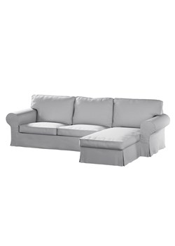 Pokrowiec na sofę Ektorp 2-osobową i leżankę ze sklepu dekoria.pl w kategorii Pokrowce na kanapy i fotele - zdjęcie 171743645