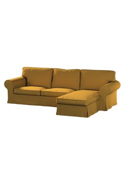 Pokrowiec na sofę Ektorp 2-osobową i leżankę ze sklepu dekoria.pl w kategorii Pokrowce na kanapy i fotele - zdjęcie 171745805
