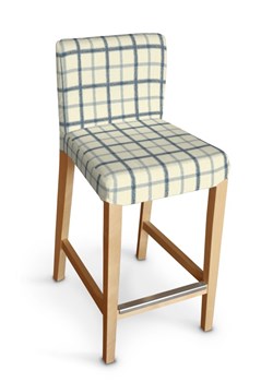 Pokrowiec na krzesło barowe Henriksdal krótki ze sklepu dekoria.pl w kategorii Pokrowce na krzesła - zdjęcie 171749567
