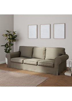 Pokrowiec na sofę Ektorp 3-osobową, rozkładaną ze sklepu dekoria.pl w kategorii Pokrowce na kanapy i fotele - zdjęcie 171759625