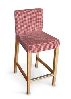 Pokrowiec na krzesło barowe Henriksdal krótki ze sklepu dekoria.pl w kategorii Pokrowce na krzesła - zdjęcie 171761139