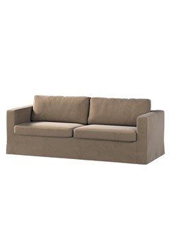 Pokrowiec na sofę Karlstad 3-osobową nierozkładaną, długi ze sklepu dekoria.pl w kategorii Pokrowce na kanapy i fotele - zdjęcie 171765687